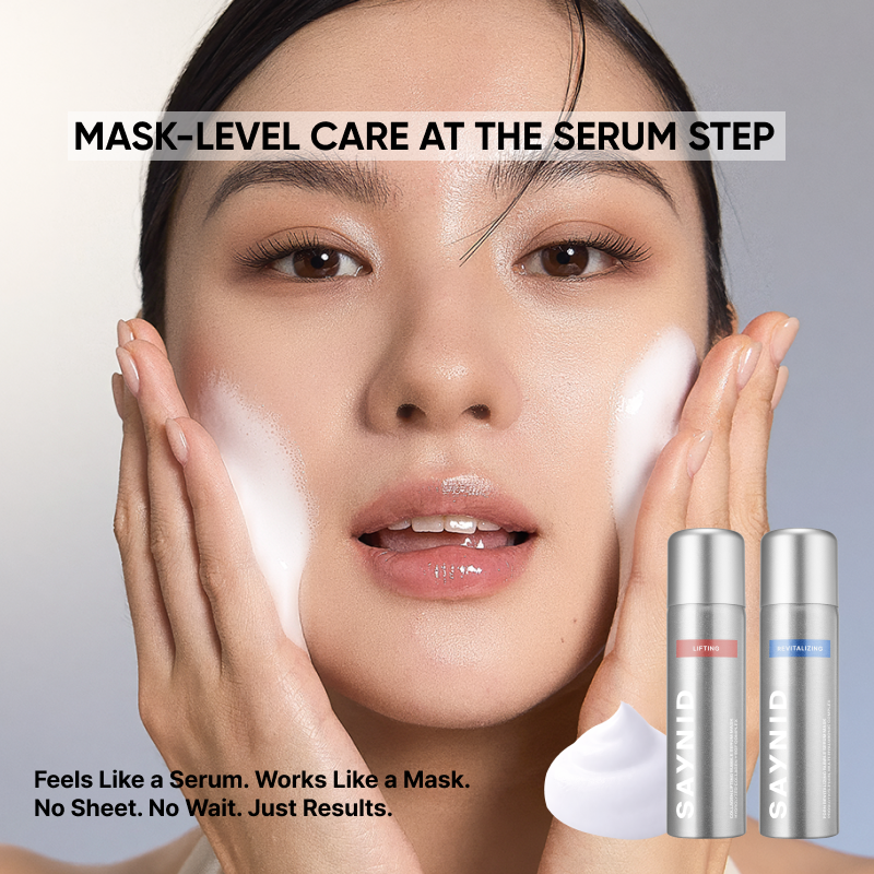 CO₂ Bubble Serum Mask Duo | Collagen Lifting & PDRN Revitalizing