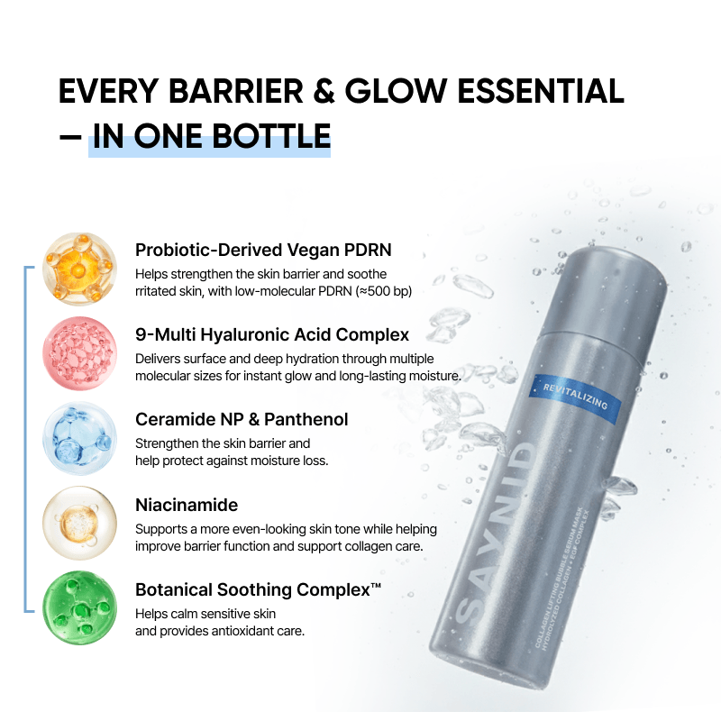 PDRN Revitalizing CO₂ Bubble Serum Mask
