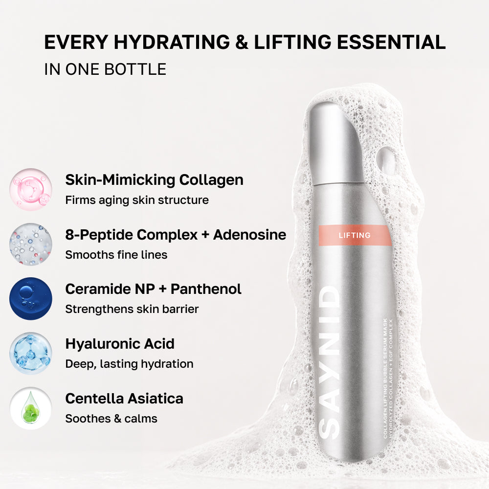 Collagen Lifting CO₂ Bubble Serum Mask