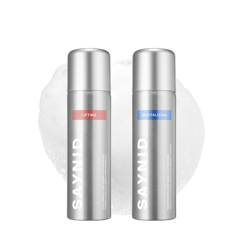 CO₂ Bubble Serum Mask Duo | Collagen Lifting & PDRN Revitalizing